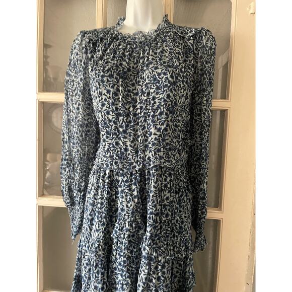 New Boden Ruffle Open Back Mini Dress - Picture 9 of 12